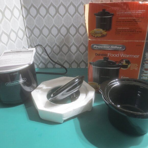 2 Cup Proctor Silex 2 Cup Food Warmer Model 33100. - Picture 3 of 14